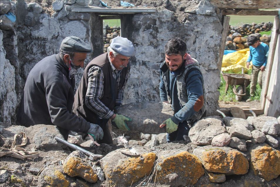Besiciler çiçeklerle süslenen yaylalarına kavuşuyor