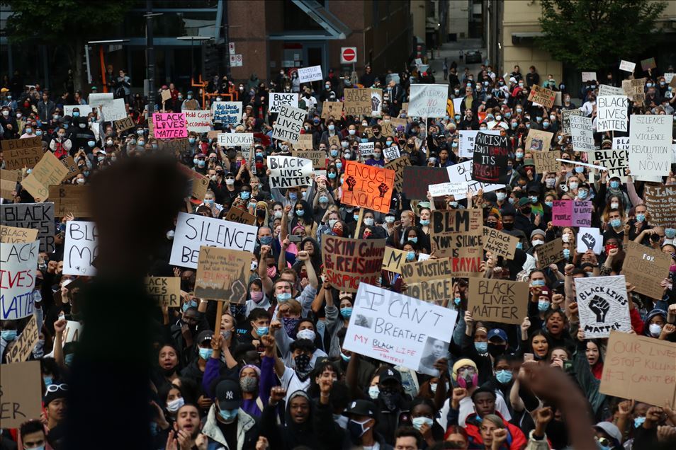 Kanada'da George Floyd protestosu