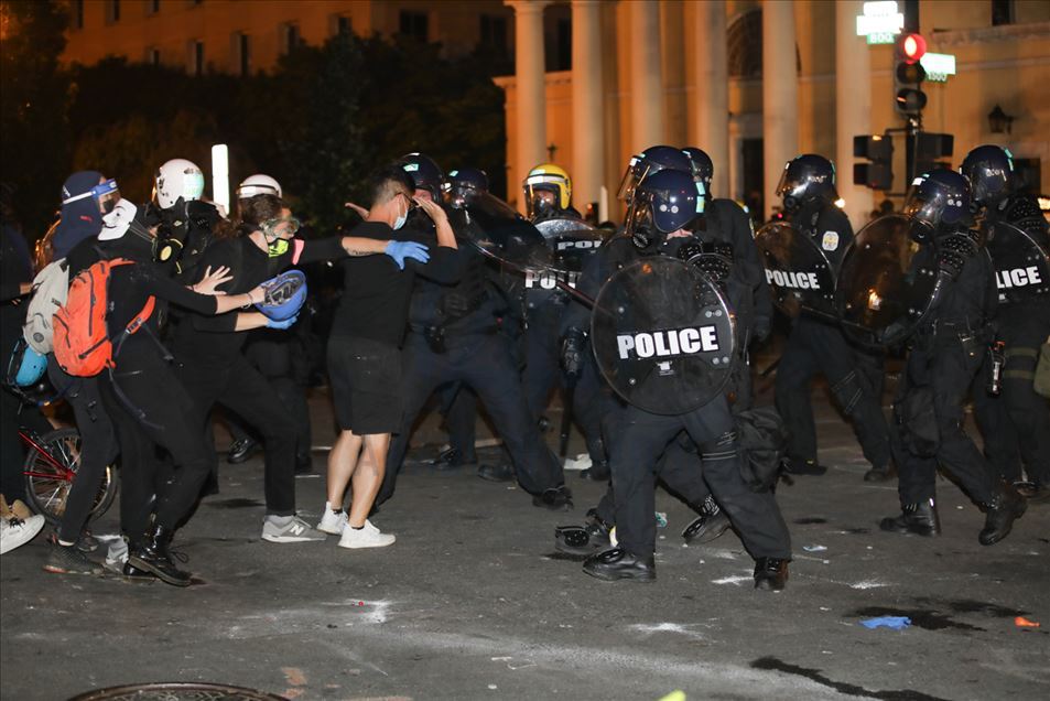Impactantes imágenes en Washington DC de las protestas por la muerte de George Floyd
