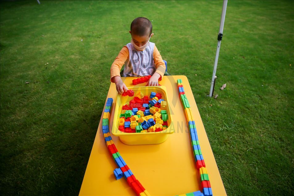 Kindergartens re-open in Turkey