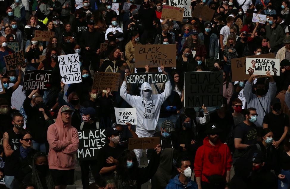 Kanada'da George Floyd protestosu