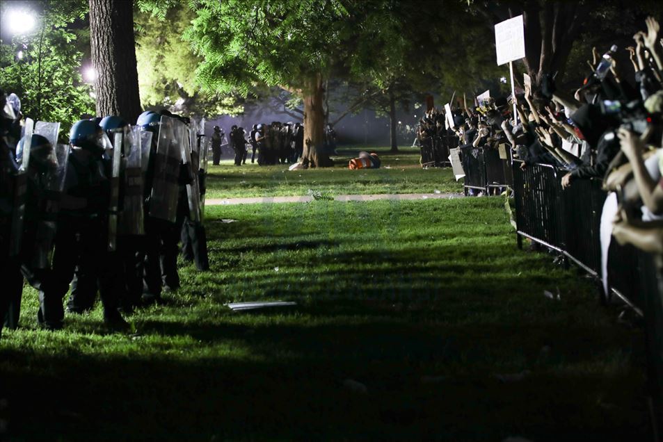 Impactantes imágenes en Washington DC de las protestas por la muerte de George Floyd