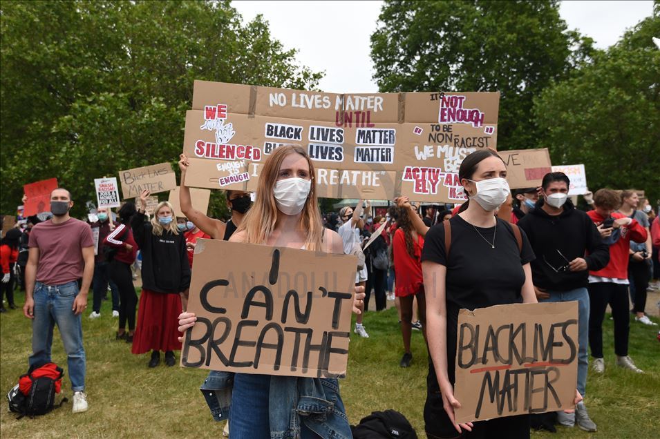 Black Lives Matter Demonstration in London