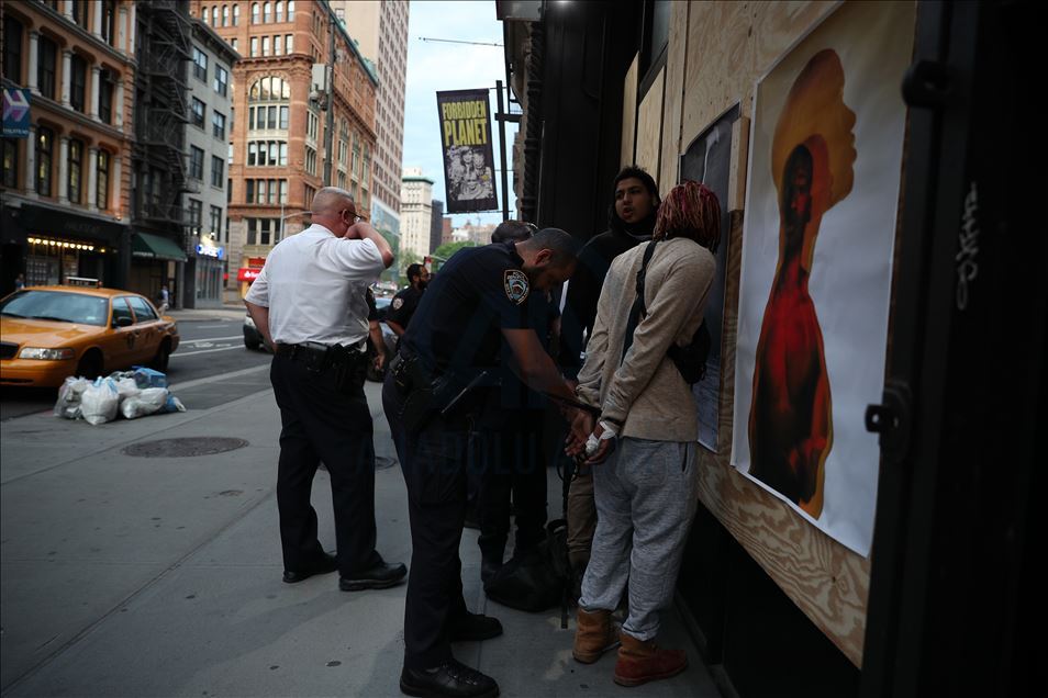 Floyd protests continue on the 9th day in New York
