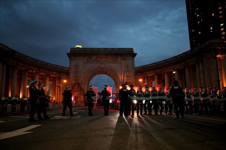 Floyd protests continue on the 9th day in New York