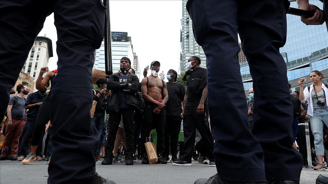 Floyd protests continue on the 9th day in New York