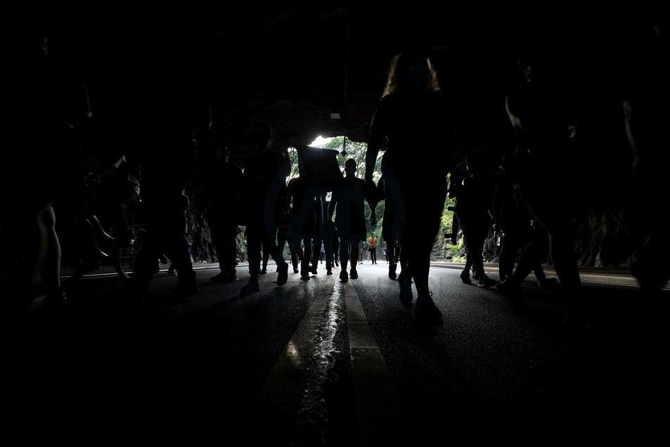 Floyd protests continue on the 9th day in New York