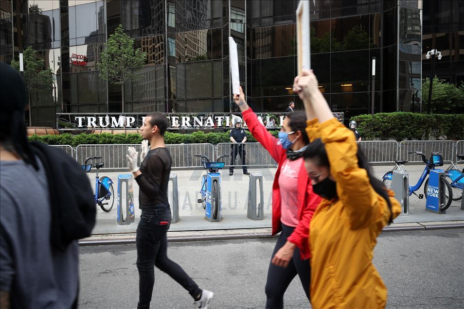Floyd protests continue on the 9th day in New York