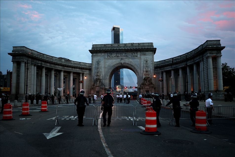 Floyd protests continue on the 9th day in New York