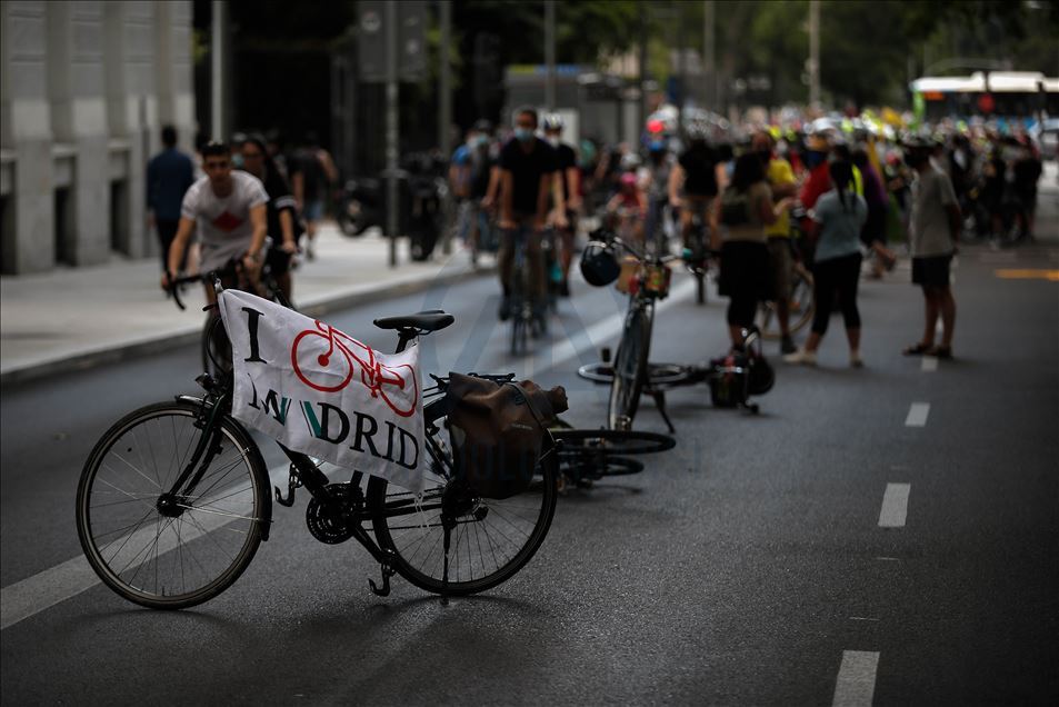 Hari Sepeda Dunia di Madrid