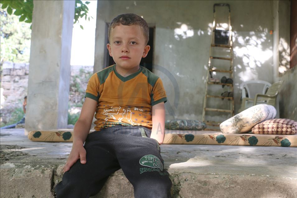زخم داغ جنگ داخلی بر پیشانی کودکان سوری