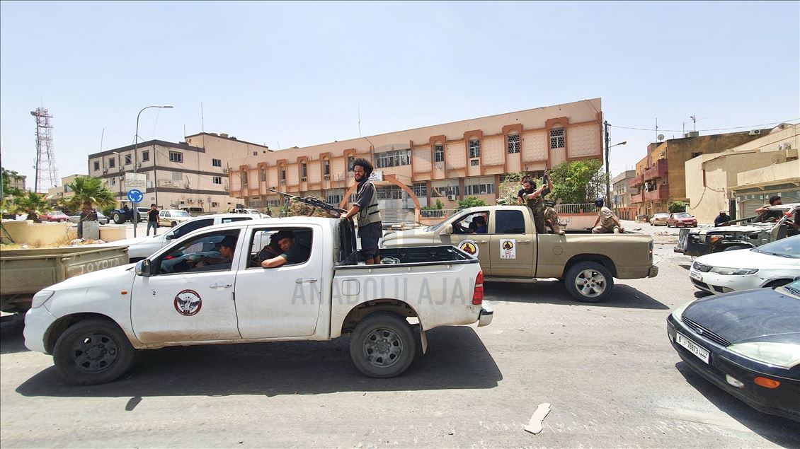 Libya ordusu, Terhune vilayet merkezini kontrol altına aldı