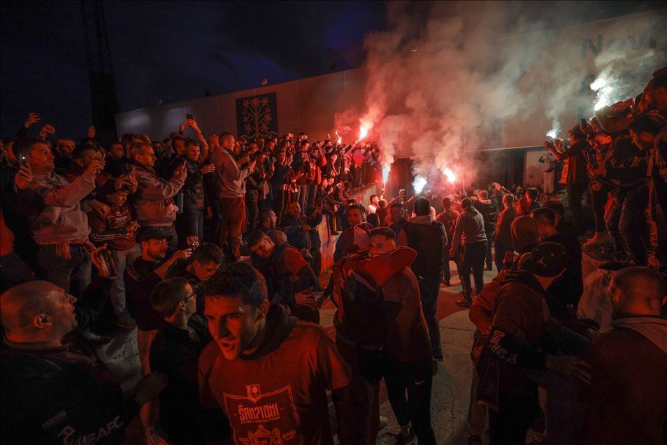 Saraybosna Futbol Takımı, 7. lig şampiyonluğunu kutladı