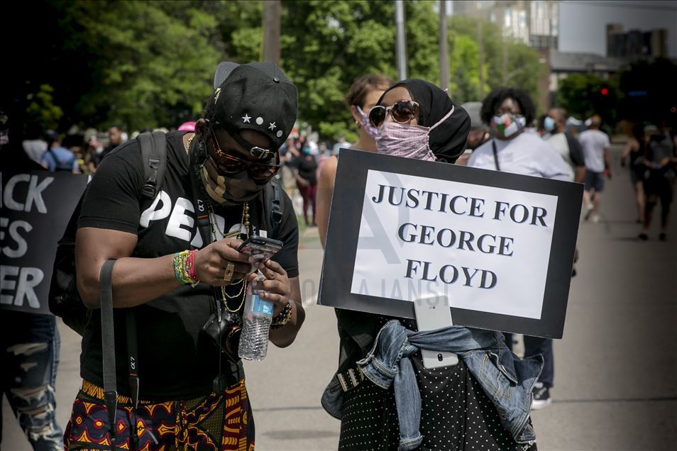 George Floyd için ilk cenaze töreni Minneapolis'te düzenlendi