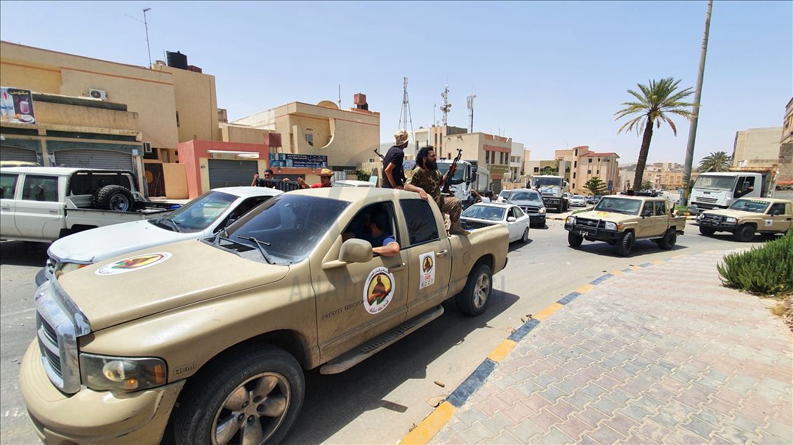 Libya ordusu, Terhune vilayet merkezini kontrol altına aldı