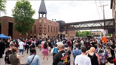 George Floyd için ilk cenaze töreni Minneapolis'te düzenlendi
