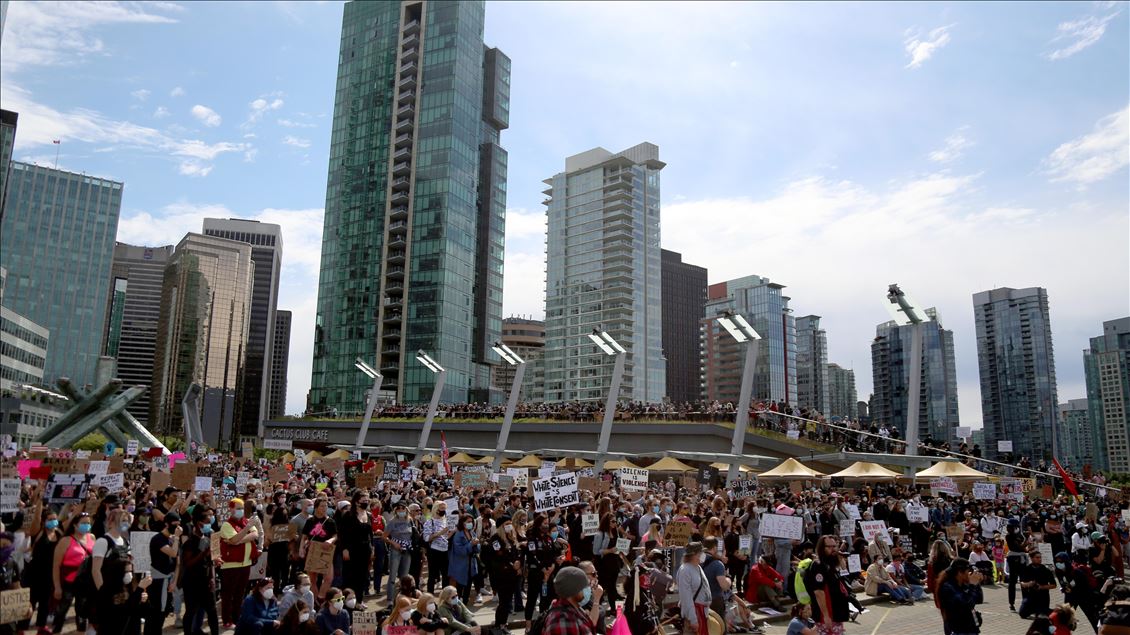 Anti-Racism Protest in Canada