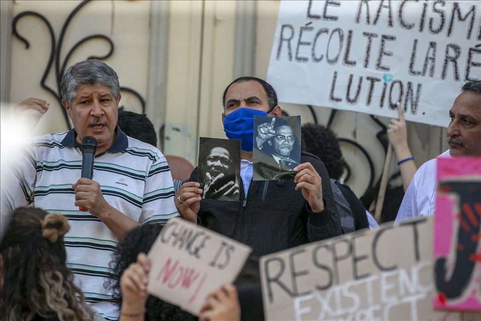 Tunisie: Rassemblement de soutien à Goerge Floyd
