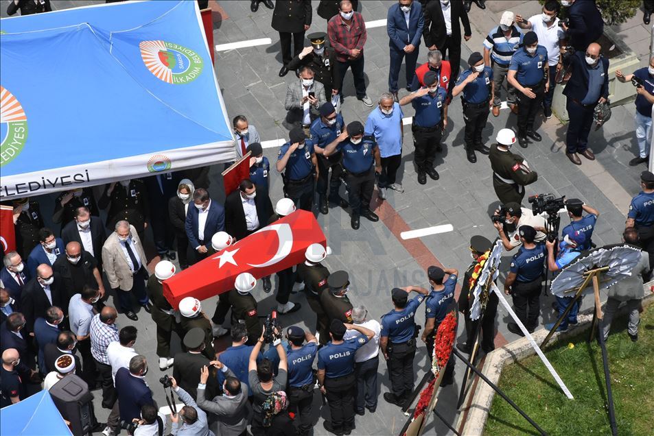 Şehit Piyade Uzman Onbaşı Zengin Samsun'da son yolculuğuna uğurlandı