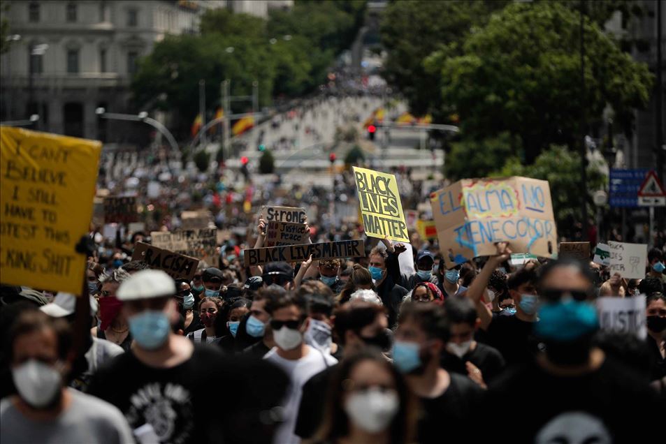 Marchas contra el racismo se toman Madrid y Roma 