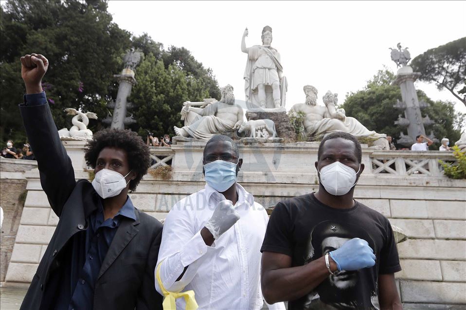 Marchas contra el racismo se toman Madrid y Roma 