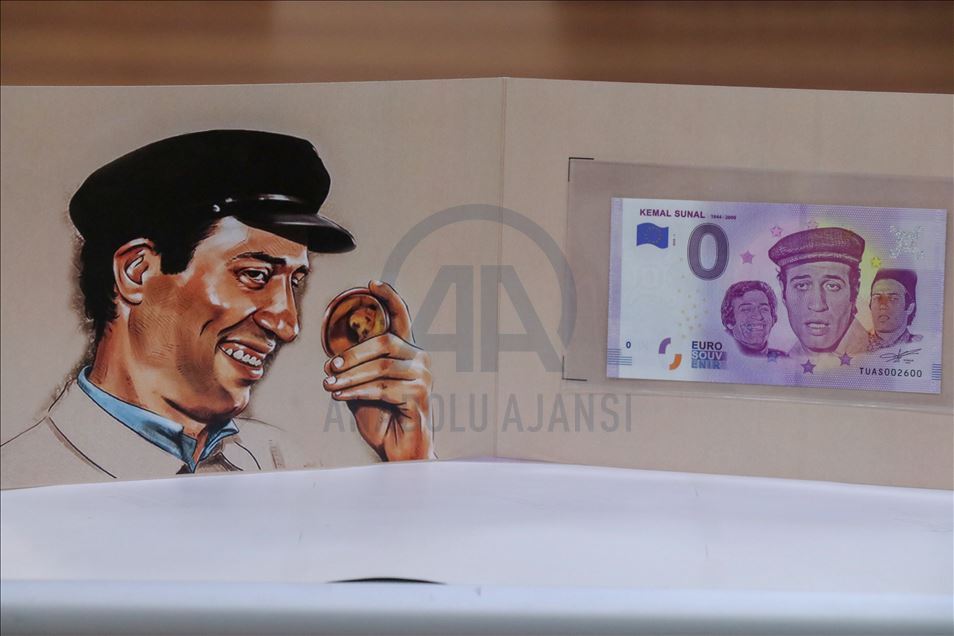 Kemal Sunal'ın ölümünün 20. yılı anısına hatıra para basıldı