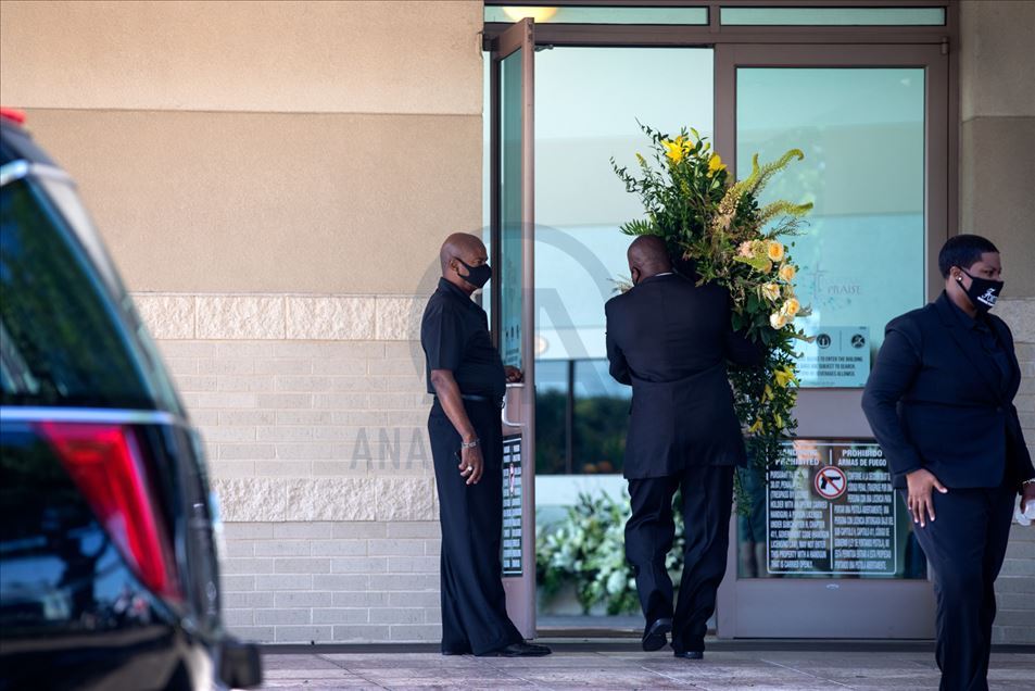 Así se desarrolló el funeral de George Floyd en Houston, Texas