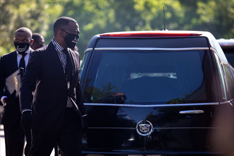 Así se desarrolló el funeral de George Floyd en Houston, Texas
