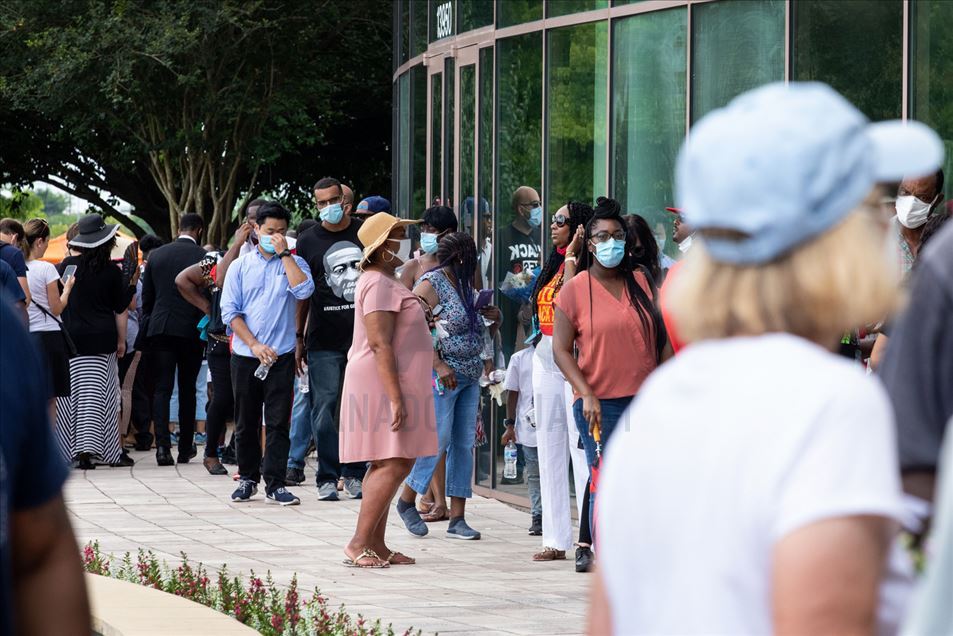 Así se desarrolló el funeral de George Floyd en Houston, Texas