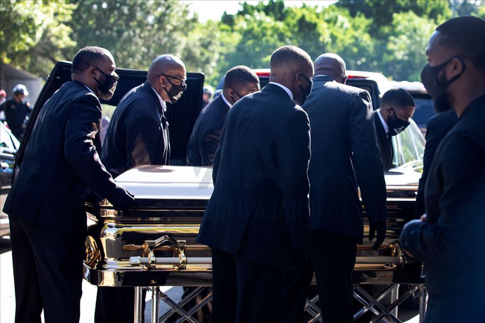 Así se desarrolló el funeral de George Floyd en Houston, Texas