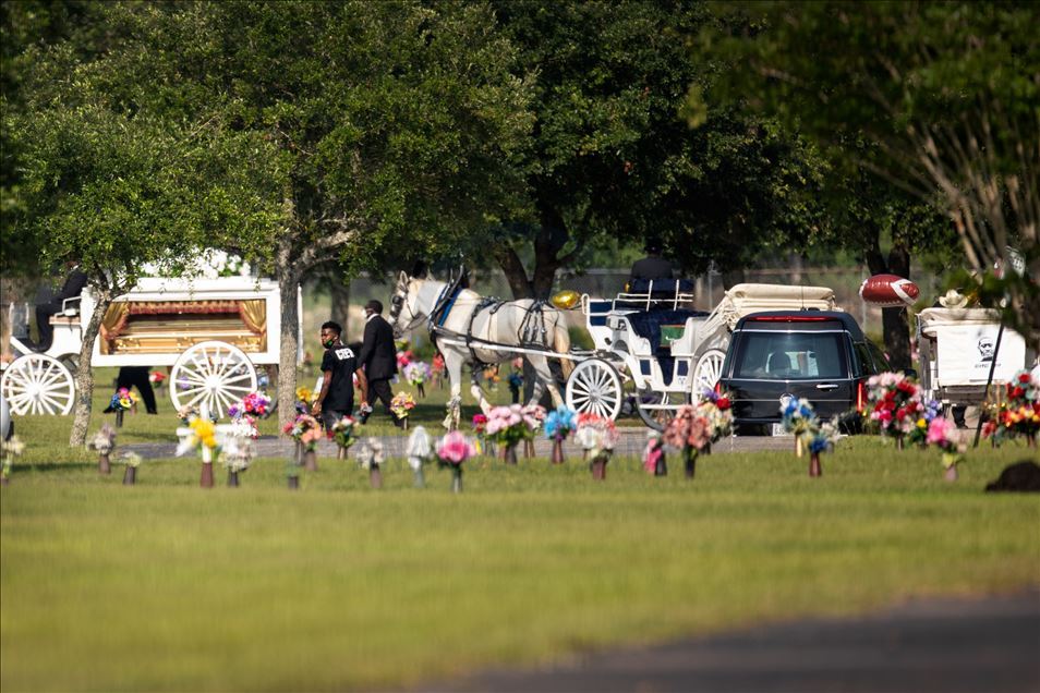 George Floyd, whose death led to change, laid to rest