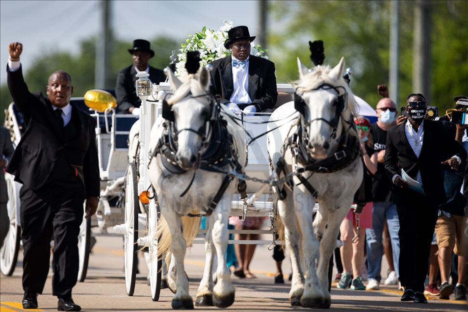 George Floyd, whose death led to change, laid to rest