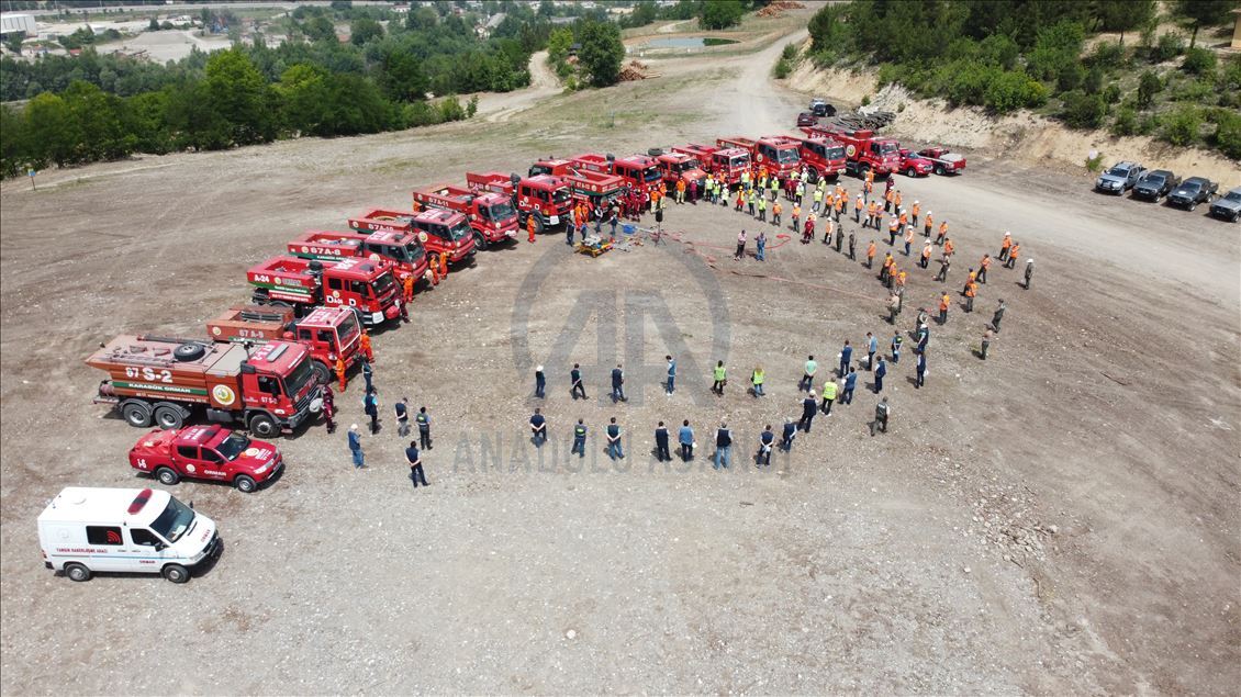 Batı Karadeniz olası orman yangınlarıyla mücadeleye hazır