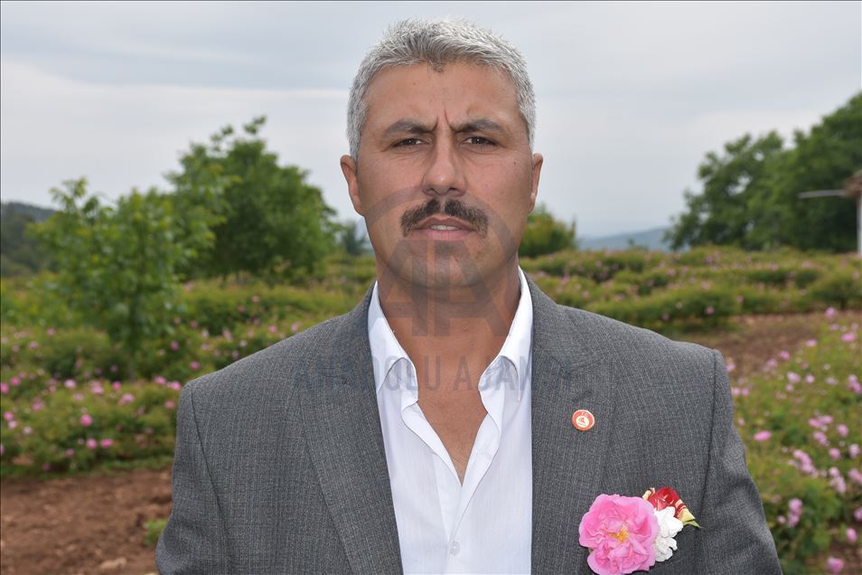 "Gül kokulu" köyün geçim kaynağı gül yağı Avrupa'dan ilgi görüyor