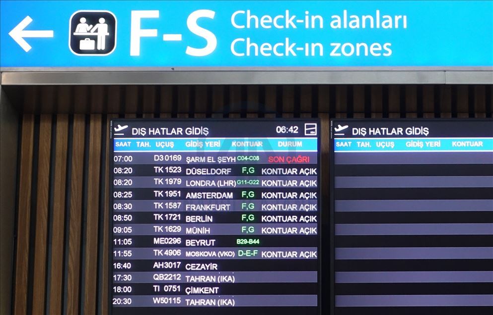 international flights resume from istanbul airport anadolu agency