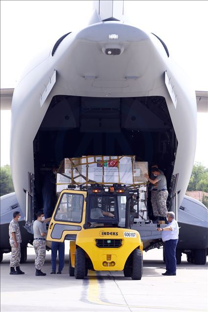 Türkiye'den Afganistan'a tıbbi yardım götüren uçak havalandı