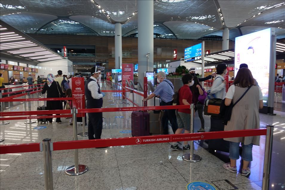 International flights resume from Istanbul Airport