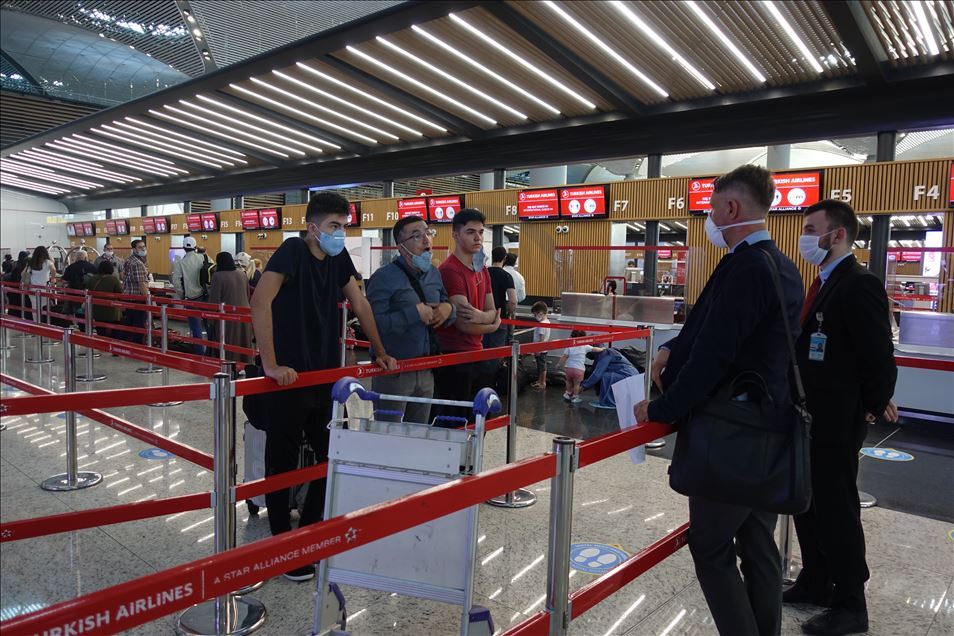 International flights resume from Istanbul Airport