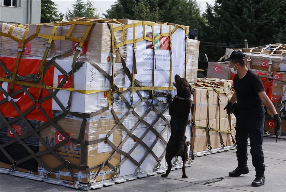 Türkiye'den Afganistan'a tıbbi yardım götüren uçak havalandı