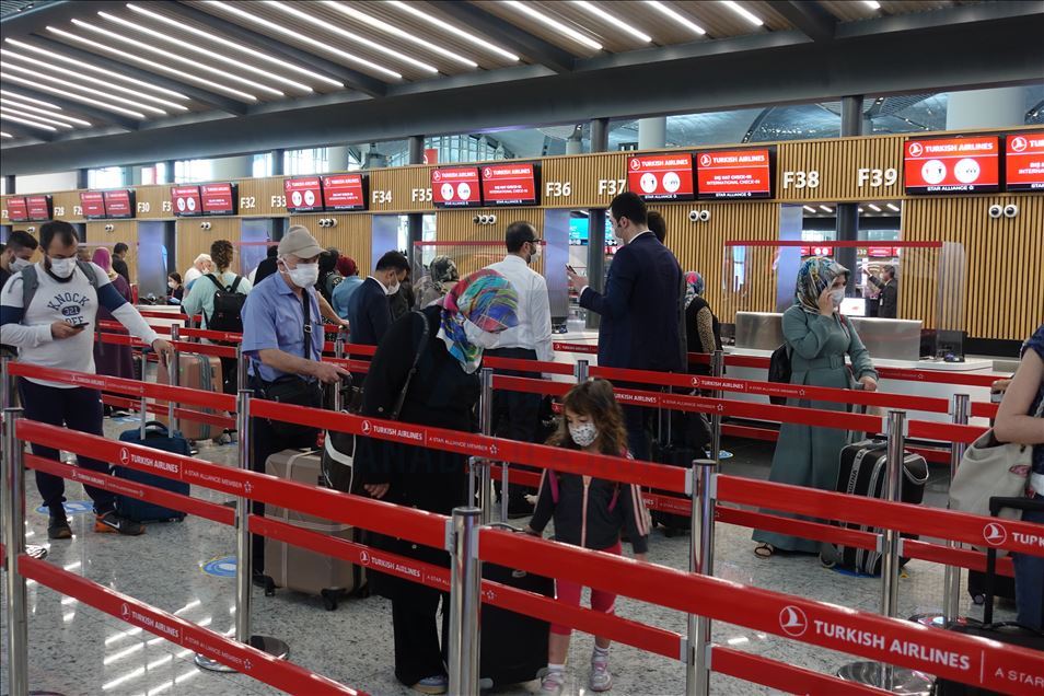 از سرگیری پرواز‌های بین‌المللی در فرودگاه استانبول