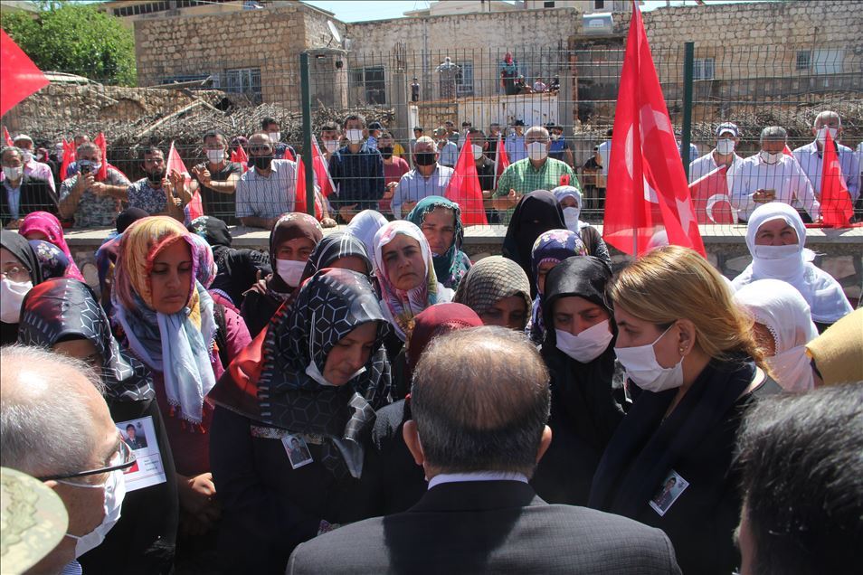 Şehit Piyade Uzman Çavuş İdris Mağat, Midyat'ta son yolculuğuna uğurlandı