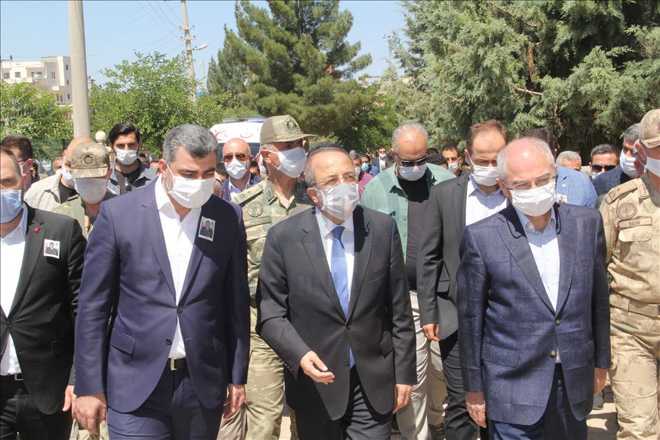 Şehit Piyade Uzman Çavuş İdris Mağat, Midyat'ta son yolculuğuna uğurlandı