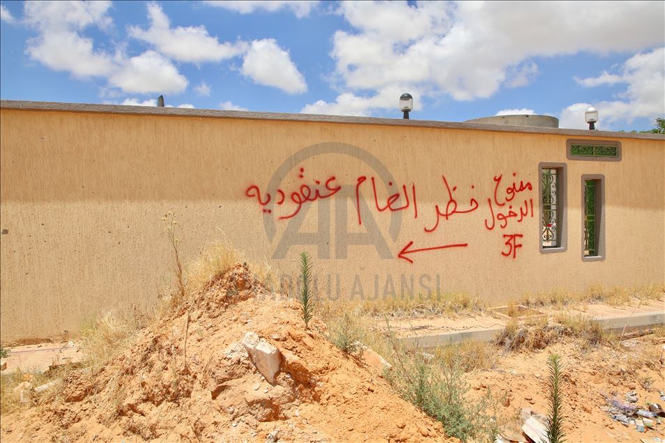 AA, Libya'da Hafter milislerinin tuzakladığı patlayıcıları temizleyen Türk kuvvetlerini görüntüledi