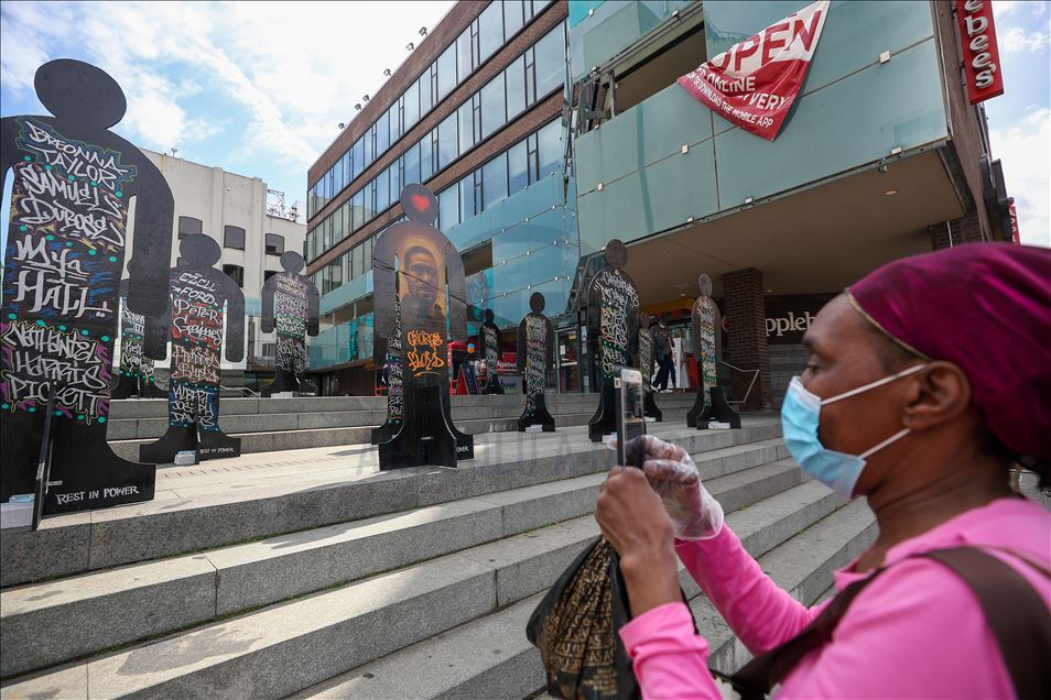 Одну из улиц в Бруклине расписали словами «Black Lives Matter»