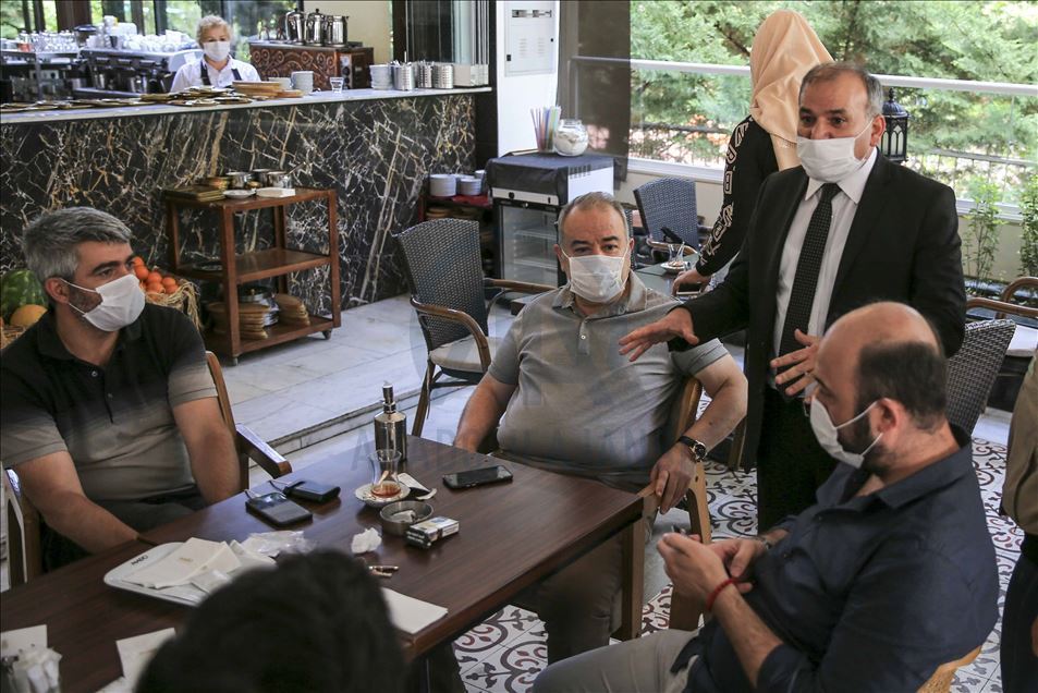 Başkentte koronavirüs denetimi yapıldı