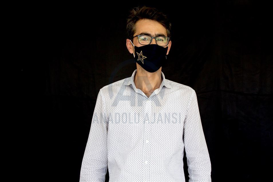 Diyarbakırlı kadınlardan kişiye özel maske tasarımı