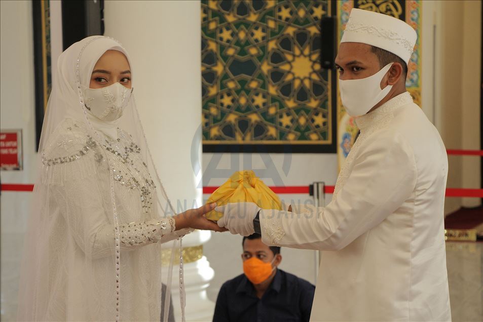Akad nikah di masa pandemi Covid-19 di Aceh