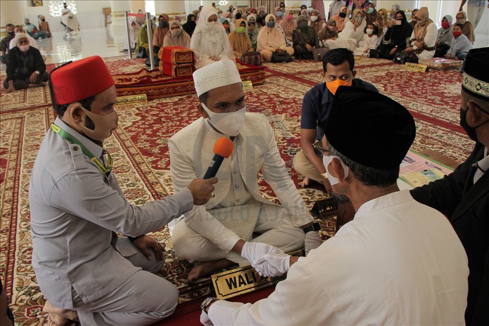 Akad nikah di masa pandemi Covid-19 di Aceh