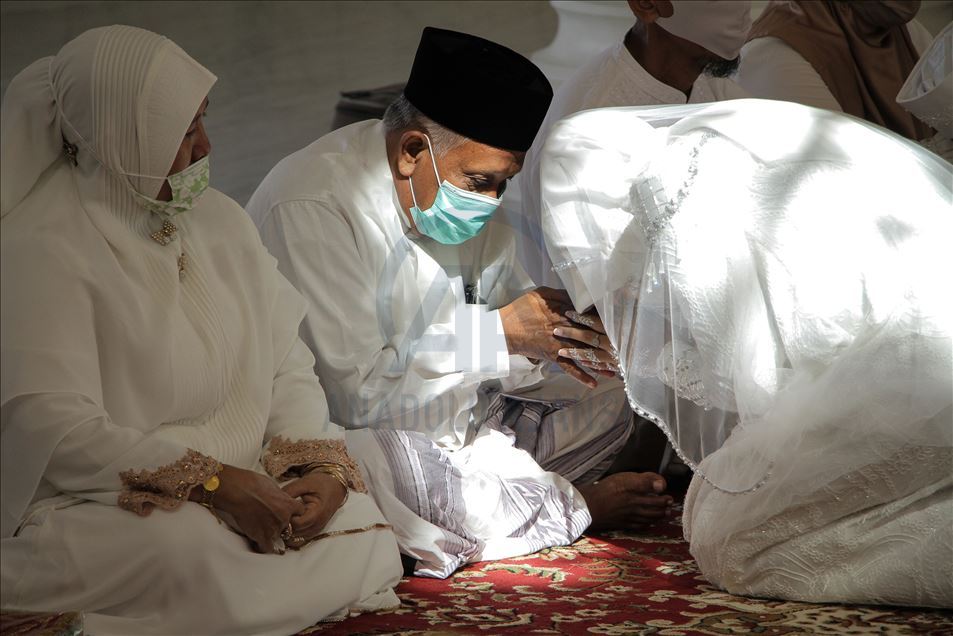 Akad nikah di masa pandemi Covid-19 di Aceh