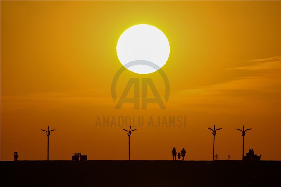 Sunset in Turkey's Van